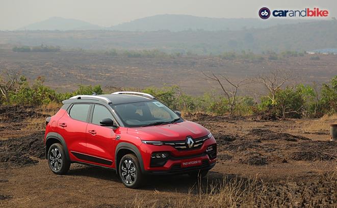 Prices for the Renault Kiger subcompact SUV start at Rs. 5.45 lakh (ex-showroom, India)