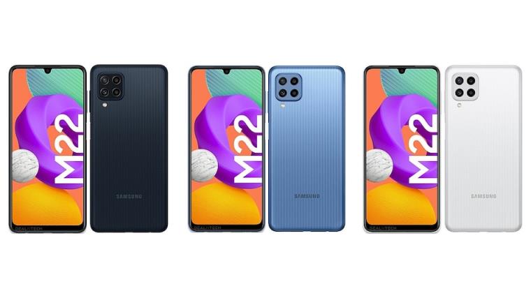 Samsung Galaxy M22 Price, Specifications, Renders Surface Online; May Come With MediaTek Helio G80 SoC