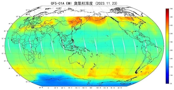 中国高光谱综合观测卫星成果首次公开：已获取245.2TB数据