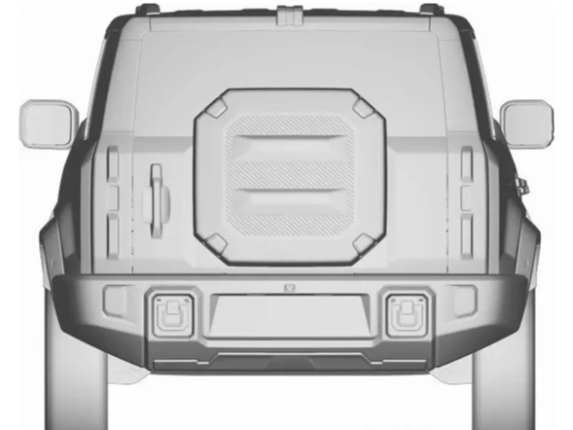 奇瑞全新SUV专利图曝光：方盒子设计 自带“小书包”